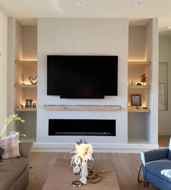Fireplace Feature Wall